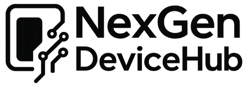 unique color black logo for NexGenDeviceHub